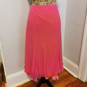 Vintage Lauren by Ralph Lauren Silk Skirt